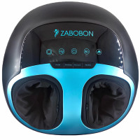 Масажер для ніг Zabobon VibroStep ZM-F002 з інфрачервоним прогрівом і роликовим масажем