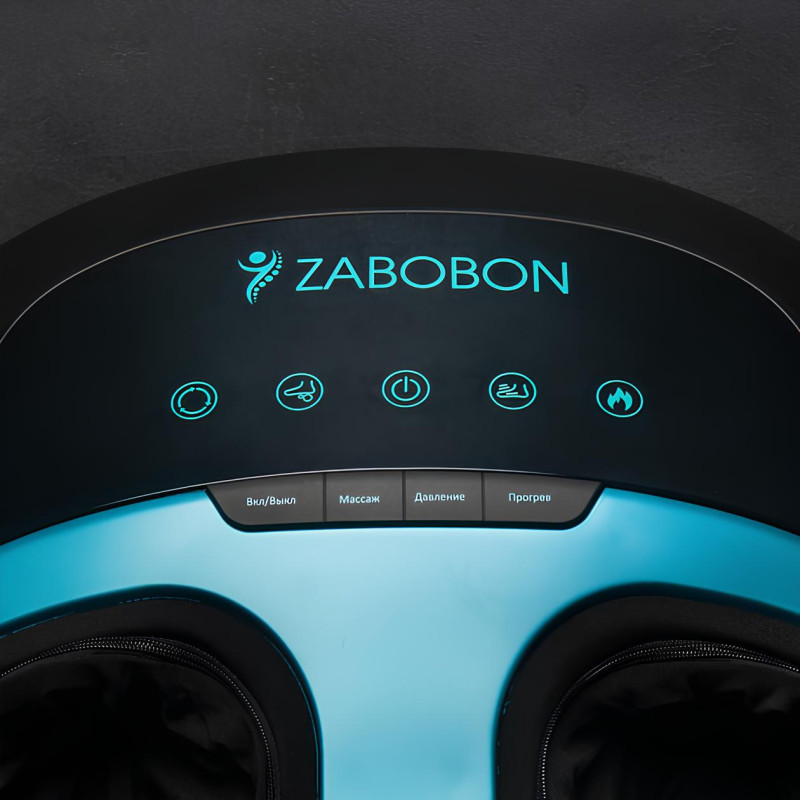 Масажер для ніг Zabobon VibroStep ZM-F002 з інфрачервоним прогрівом і роликовим масажем
