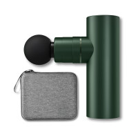 Перкусійний масажер пістолет Zabobon ZB-20C – Ударний електромасажер для тіла