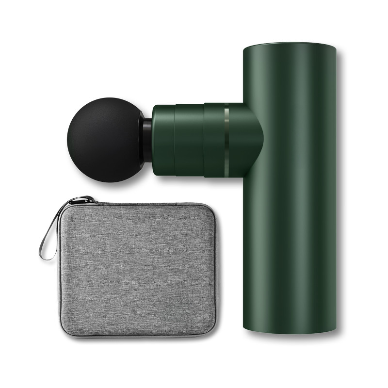 Перкусійний масажер пістолет Zabobon ZB-20C – Ударний електромасажер для тіла