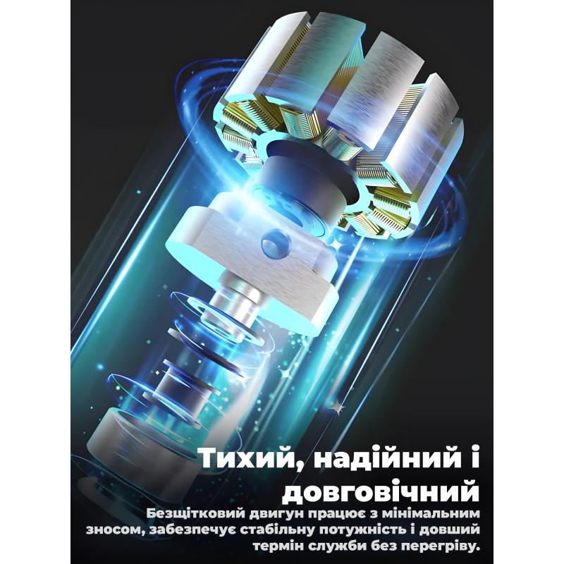 Перкусійний масажер пістолет Zabobon ZB-20C – Ударний електромасажер для тіла