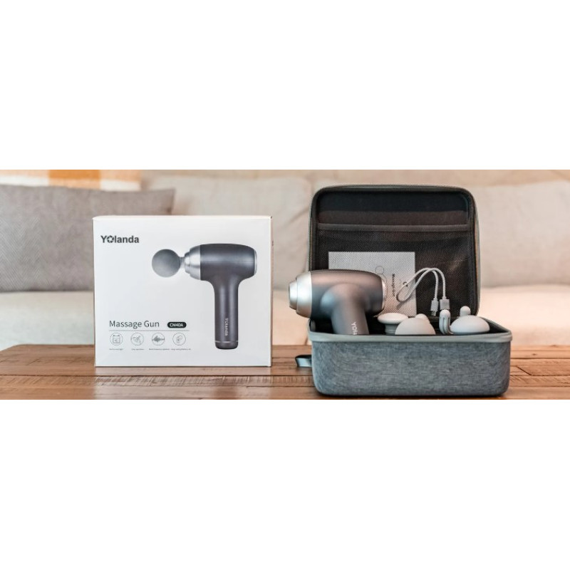 Ручний перкусійний масажер для тіла Zabobon ZB-40A