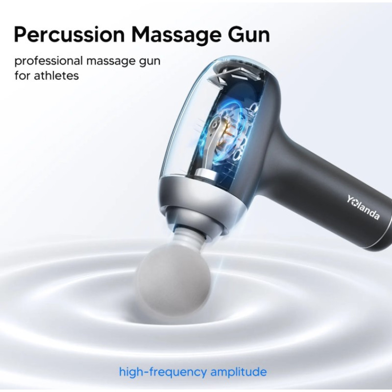 Ручний перкусійний масажер для тіла Zabobon ZB-40A